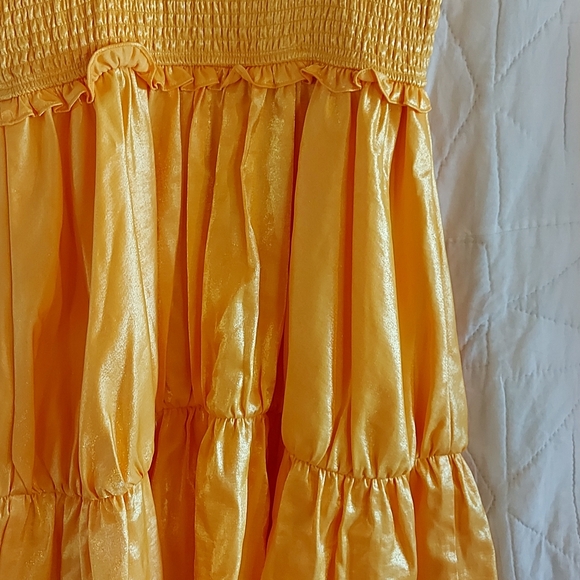 Lovers + Friend Yellow mini dress - Picture 7 of 8